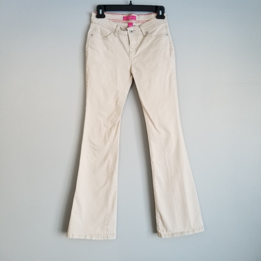 GLO Flare Cut Khaki Pants